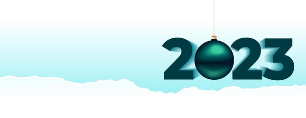Limpie el cartel del evento de feliz año nuevo 2023 con espacio de texto