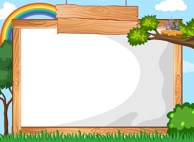 Una linda nota en blanco con copyspace