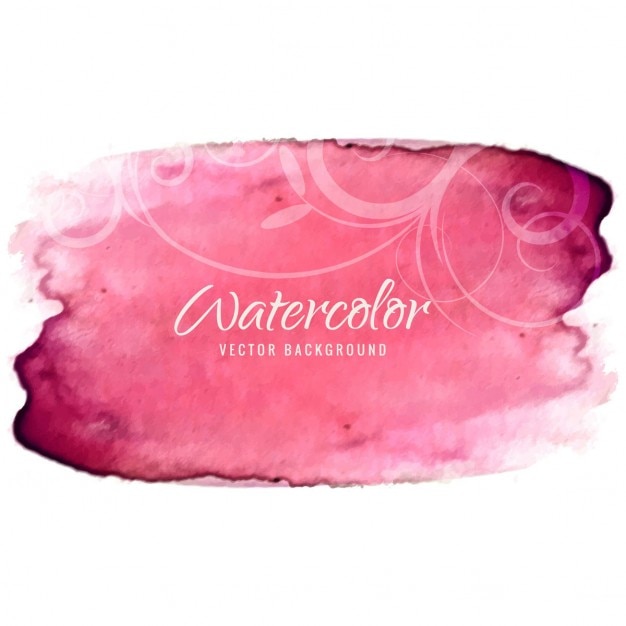 Vector gratuito linda textura de acuarela rosa
