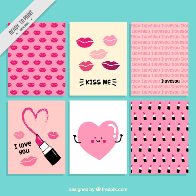 Lindas tarjetas de san valentín 