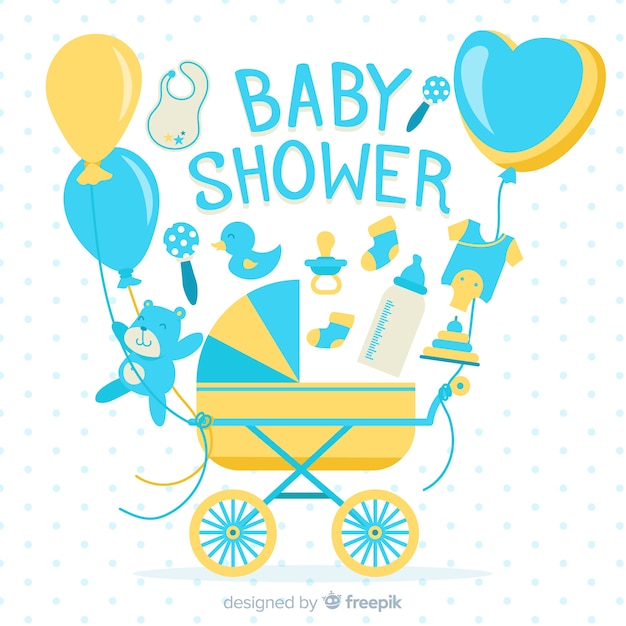 Lindo diseño de baby shower