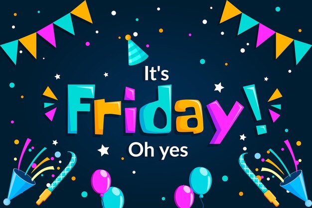 Lindo es viernes oh si fondo