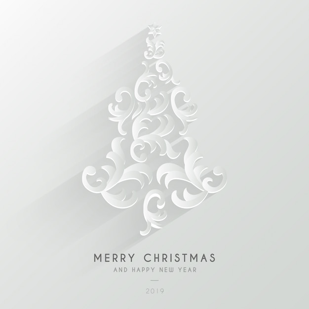 Lindo fondo feliz Navidad con adornos
