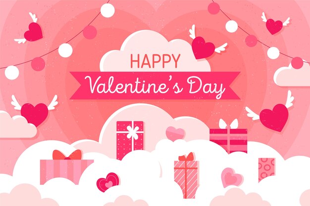 Lindo fondo de San Valentín