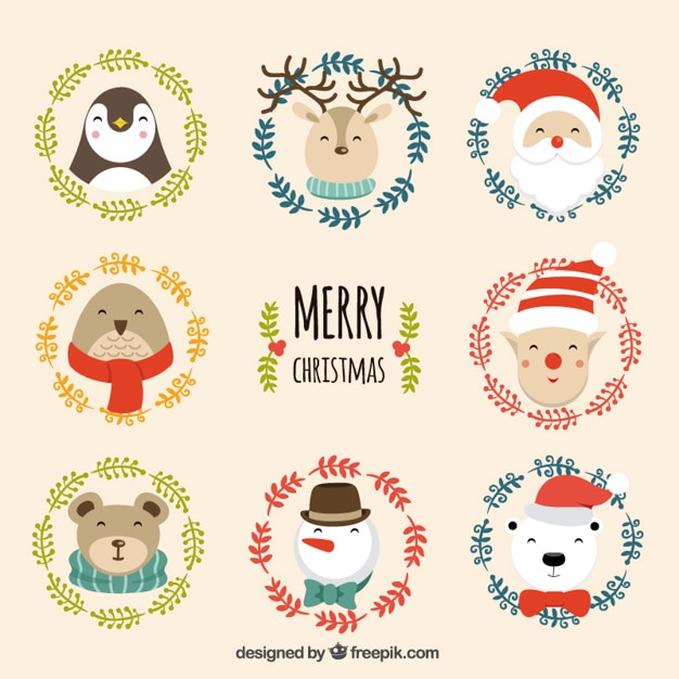Lindo personaje navideño