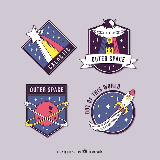 Lindo set de pegatinas ilustradas