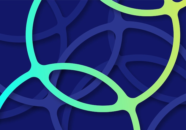 Línea de dimensión abstracta fondo de lujo
