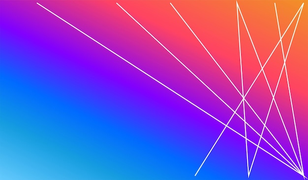 Línea de fondo gradiente abstracto minimalista
