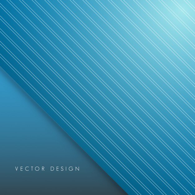 Vector gratuito líneas azules de fondo poligonal