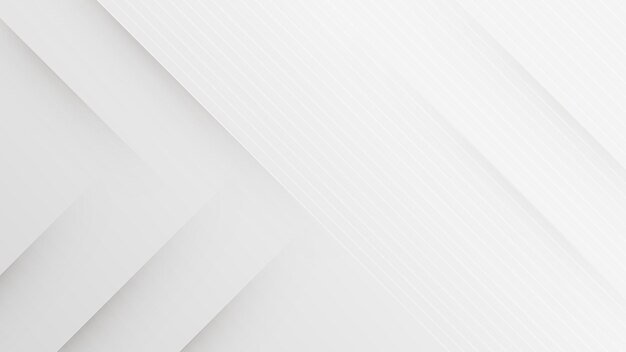 Líneas brillantes abstractas blanco y gris diseño de fondo minimalista