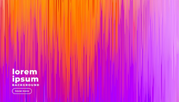 Líneas de distorsión de glitch abstractas en el fondo