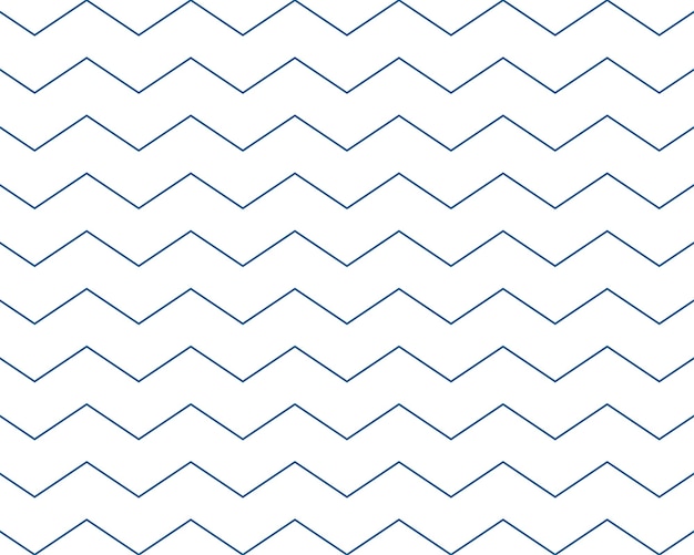 Líneas finas de estilo ondulado zig zag fondo simple