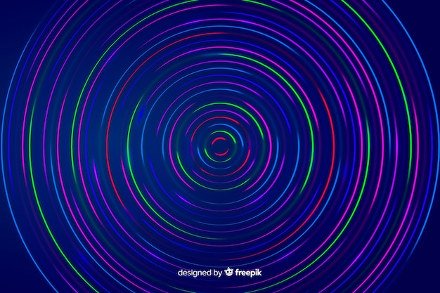 Vector gratuito líneas geométricas coloridas resumen de antecedentes