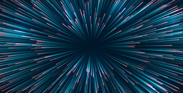 Vector gratuito líneas de movimiento de explosión de zoom de fondo