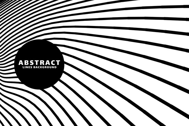 líneas oscuras de movimiento abstracto y suave en un vector de diseño de fondo blanco