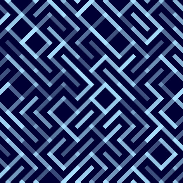Líneas Patrón transparente de vector Adorno de rayas geométricas Ilustración de fondo lineal monocromática