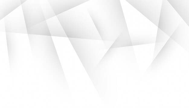 Líneas de sombra abstractas sobre diseño blanco