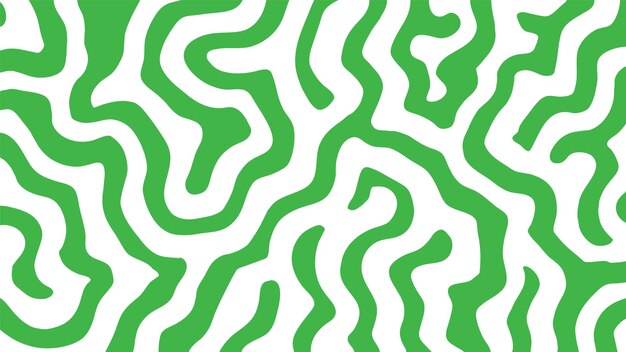 líneas verdes laberinto en un fondo blanco