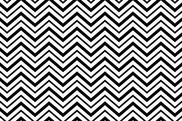 Líneas en zigzag de fondo grueso y delgado
