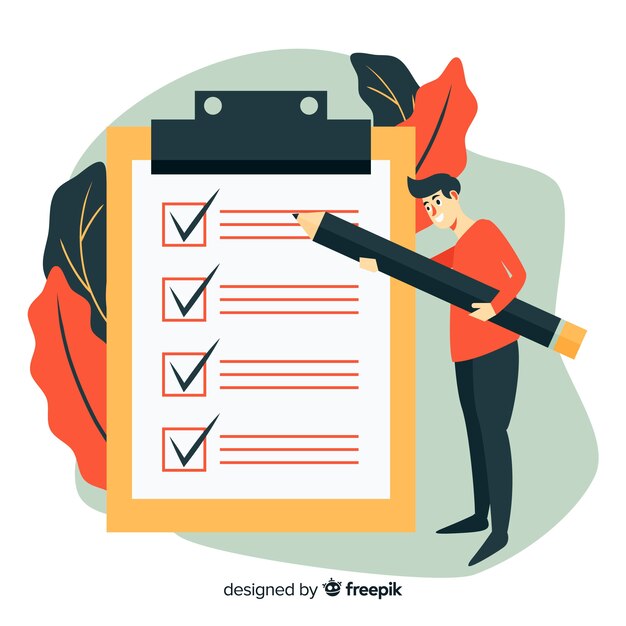 Lista de verificación gigante