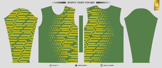 Listo para imprimir camisetas deportivas Patrones de ropa de entrenamiento y entrenamiento