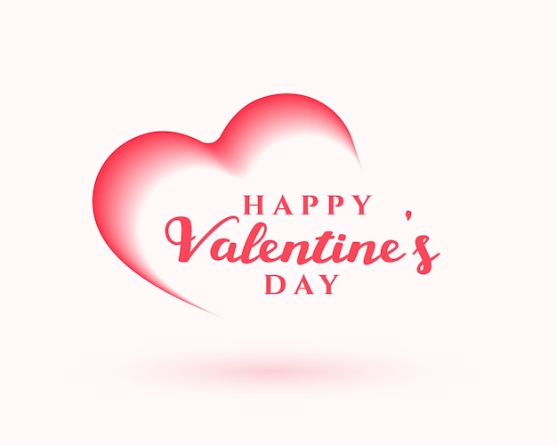 Llamativo fondo de feliz día de San Valentín para una pareja romántica