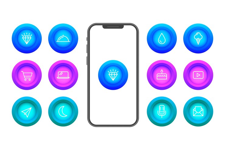 Vector gratuito lo mejor de las historias de gradiente de instagram