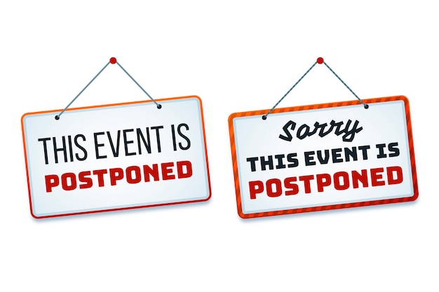 Lo sentimos, este evento se pospuso signos