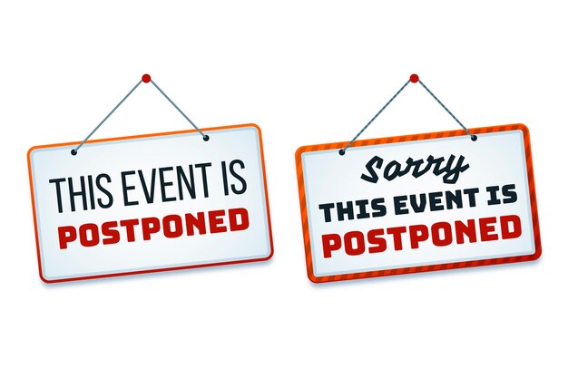 Lo sentimos, este evento se pospuso signos