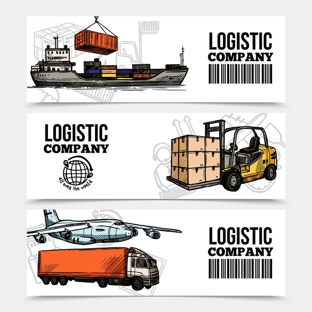 Logística Banners horizontales