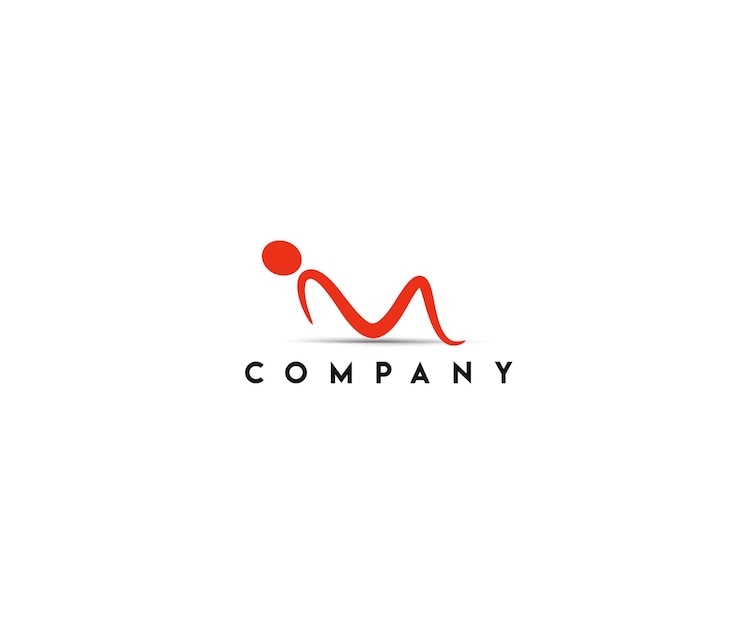Vector gratuito logo branding identity corporate vector a design.
