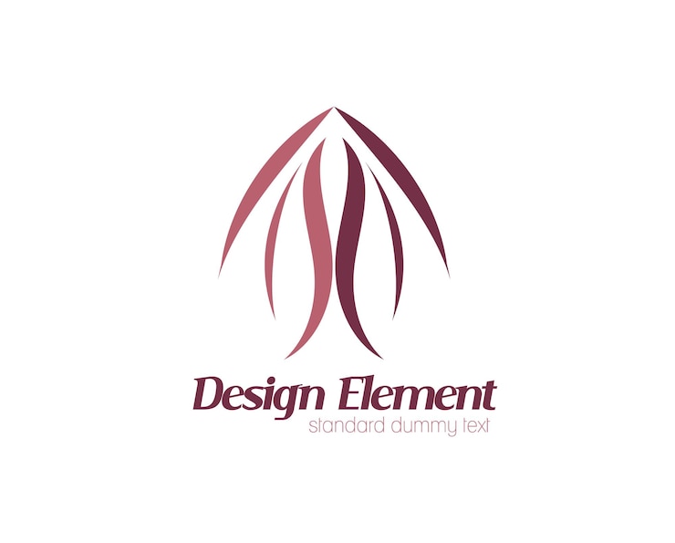 Vector gratuito logo branding identity corporate vector a design.