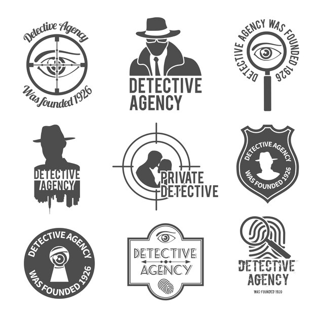 Logo detective conjunto