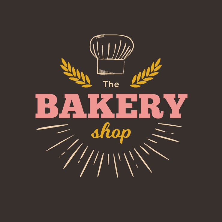 Vector gratuito logo de panadería vintage