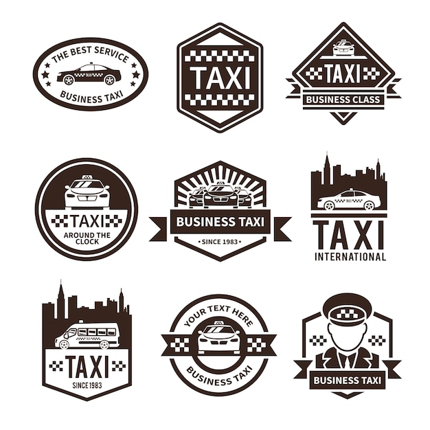 Logo Taxi Set