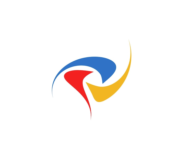 Vector gratuito logotipo abstracto identidad de marca logotipo vectorial corporativo un diseño