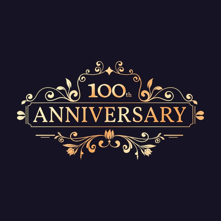 Vector gratuito logotipo de aniversario de oro degradado