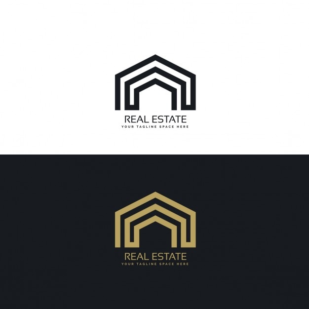 Logotipo con arcos geométricos