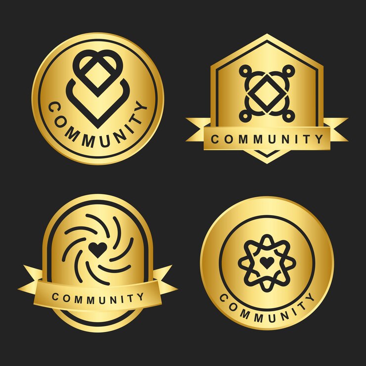 Vector gratuito el logotipo de la comunidad