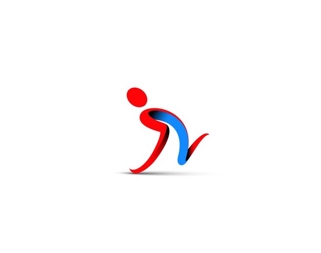 Logotipo deportivo Identidad de marca Diseño de logotipo vectorial corporativo