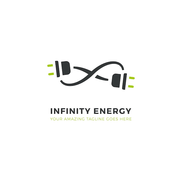Logotipo de energía infinita