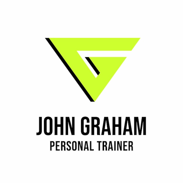 logotipo de entrenador personal