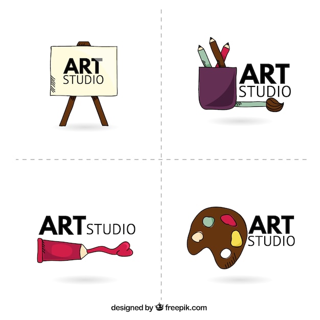 Logotipo para estudio de arte