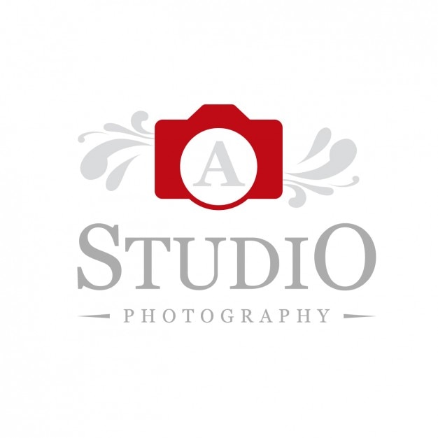 Vector gratuito el logotipo del estudio de fotografía