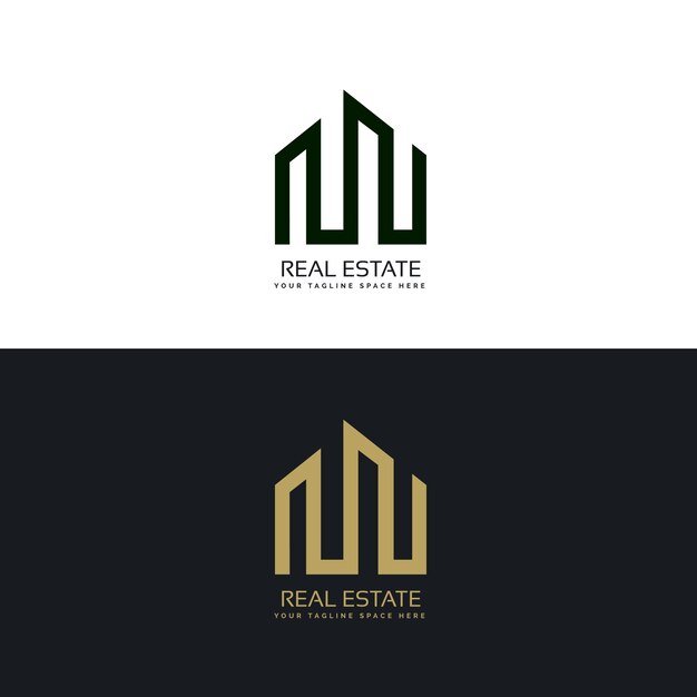 Logotipo fresco de inmobiliaria