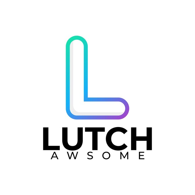 Logotipo inicial de la letra L
