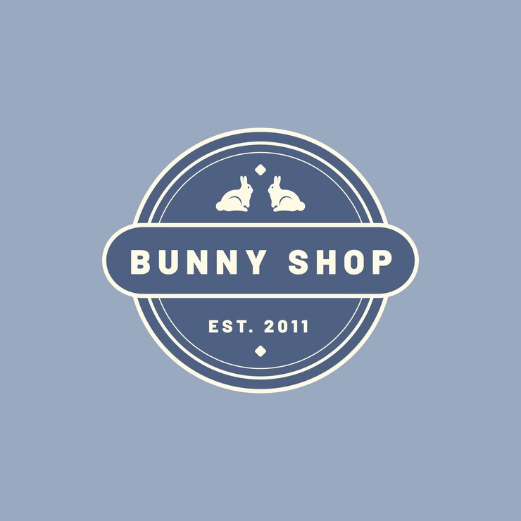 Vector gratuito logotipo de insignia redonda animal simple
