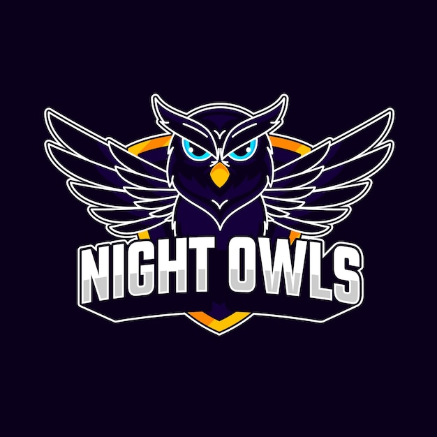 Logotipo de juegos de diseño plano