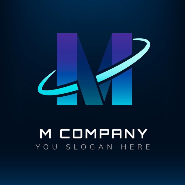 Logotipo de la letra m