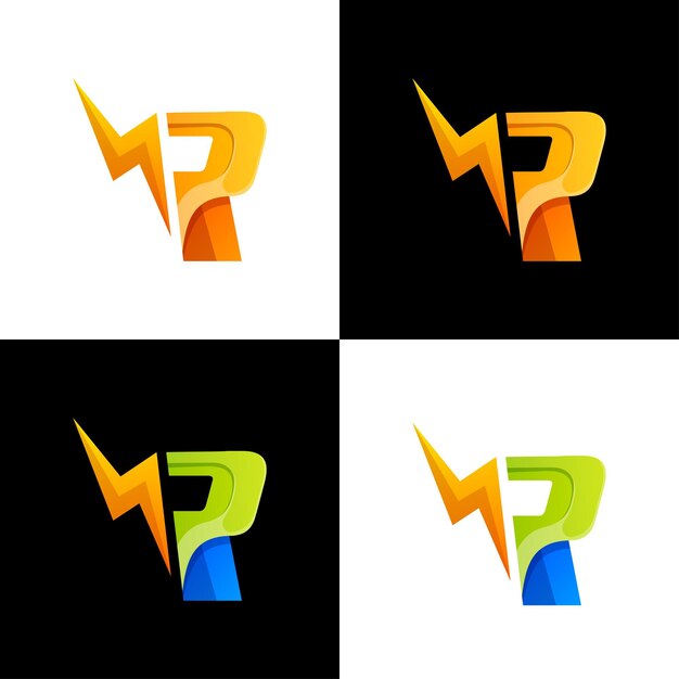 el logotipo de la letra r